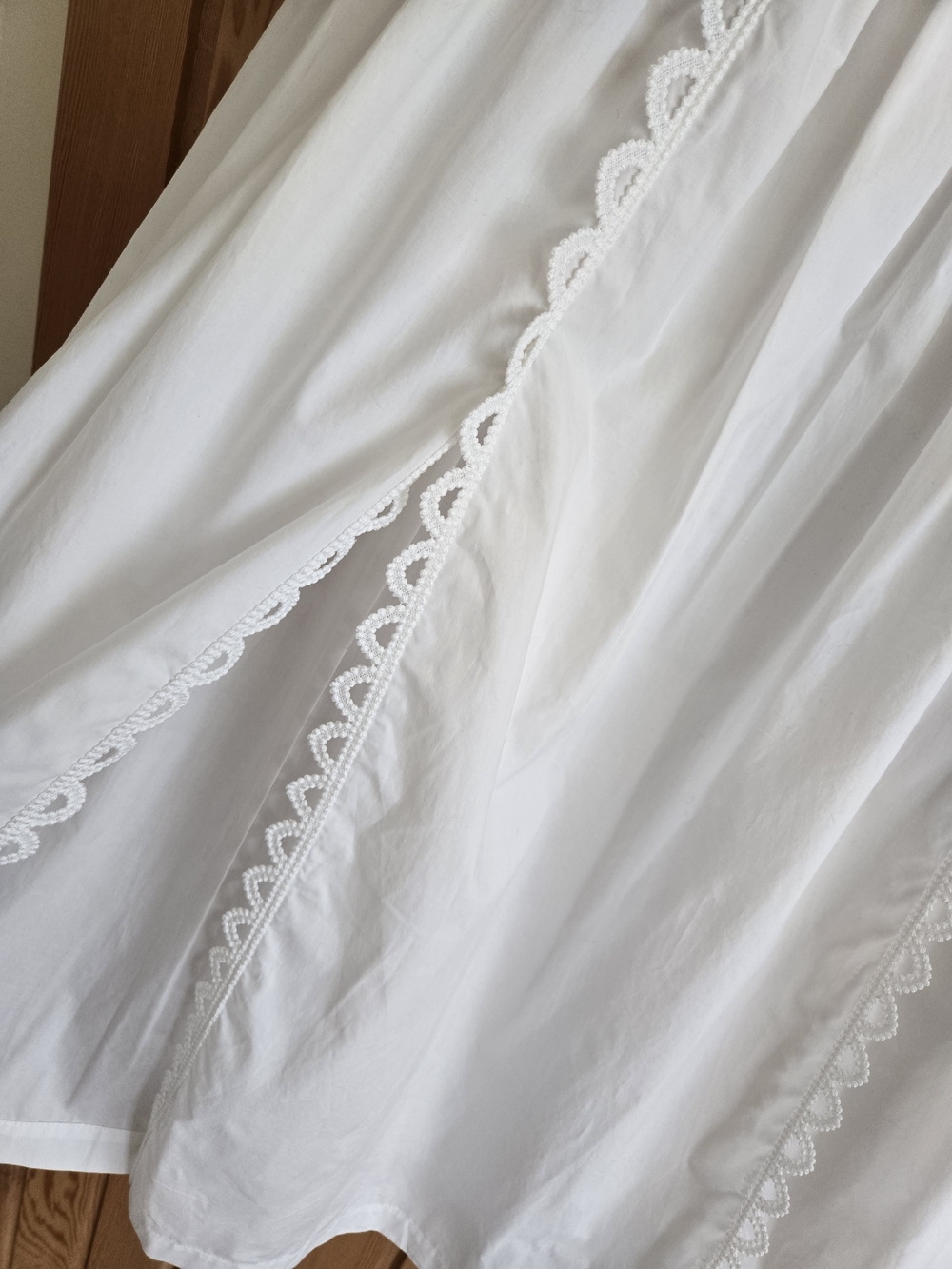 NWT | Sandro Chica White Maxi Skirt | Size 34 FR - Picture 6 of 12